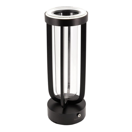 Securit® Wireless Table Vase Lamp Florence in Black – Pack of 6 | Hospitality Table Lighting - hospitality