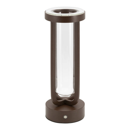 Securit® Wireless Table Vase Lamp Florence in Brown – Pack of 6 | Hospitality Table Lighting - hospitality