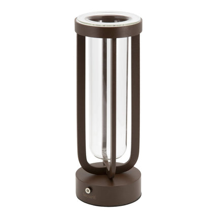 Securit® Wireless Table Vase Lamp Florence in Brown – Pack of 6 | Hospitality Table Lighting - hospitality