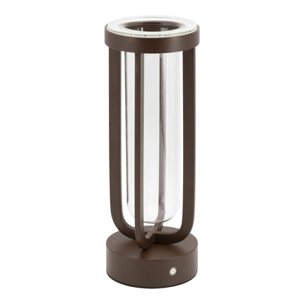 Securit® Wireless Table Vase Lamp Florence in Brown – Pack of 6 | Hospitality Table Lighting - hospitality