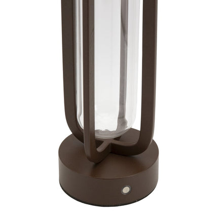 Securit® Wireless Table Vase Lamp Florence in Brown – Pack of 6 | Hospitality Table Lighting - hospitality
