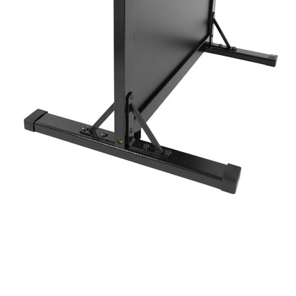 Securit® Woody Small Pavement Stand in Black 80 cm Chalkboard Set – Board + Waterproof Markers + Cleaner | Hospitality Trade Pack - hospitality