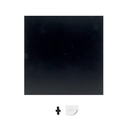 Securit XXL Wall Chalkboards Black 40x40 cm Pack Of 6 - hospitality