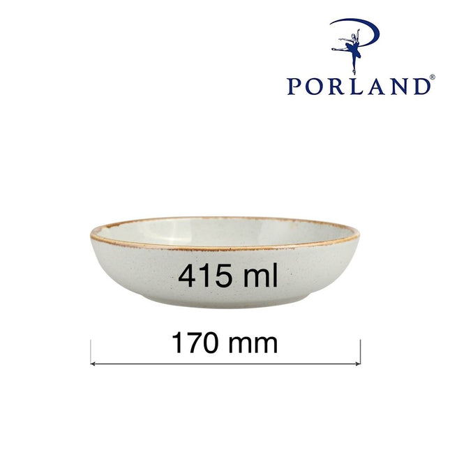 Shallow Bowl Ashen, 170mm – shallow bowl, photo 2