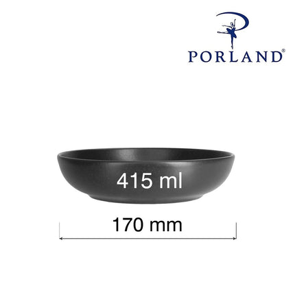 Shallow Bowl Coal, 170mm – shallow bowl, photo 2
