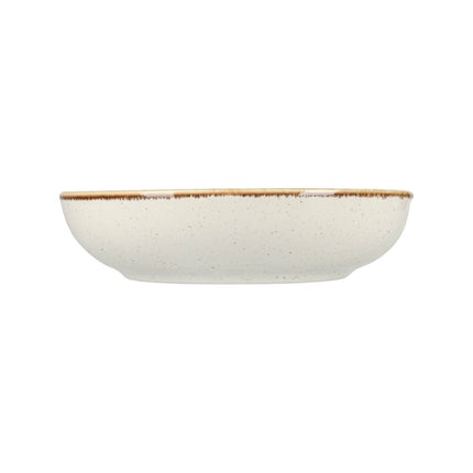 Shallow Bowl Sand, 220mm – shallow bowl for hotels & restaurants, Ireland