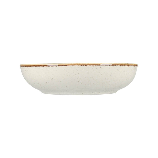 Shallow Bowl Sand, 220mm – shallow bowl for hotels & restaurants, Ireland