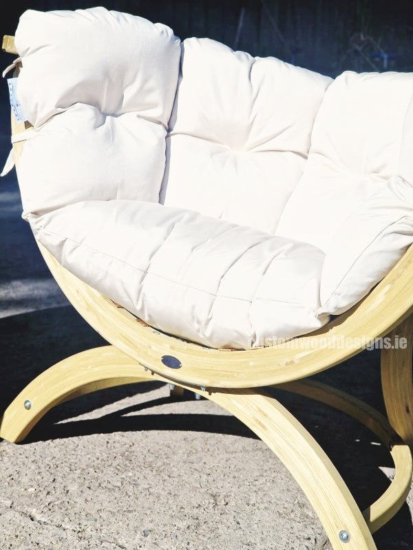Siena One Outdoor Lounge Chair – FSC Wooden Armchair - CWDH