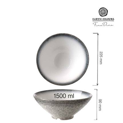 Silk conical bowl, 225x(H)90mm - hospitality