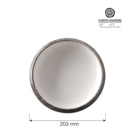Silk deep plate, 203mm - hospitality