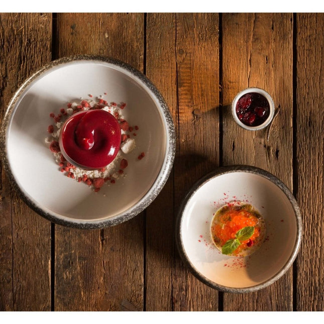 Silk deep plate, 203mm - hospitality
