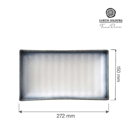 Silk rectangular dish, 272x150mm - hospitality