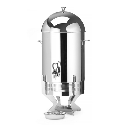 Fine Dine Skiathos induction coffee urn, 16l, 300 x 300 x650 mm – melamine coffee & tea service for hotels & restaurants, Ireland
