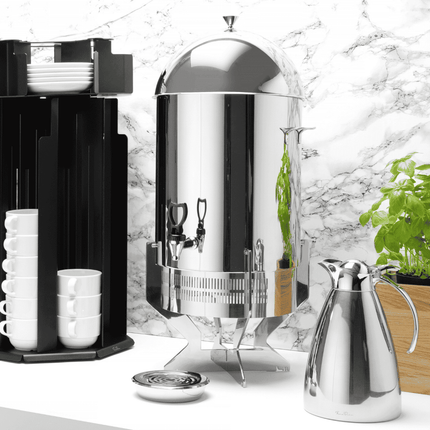Fine Dine Skiathos induction coffee urn, 16l, 300 x 300 x650 mm – melamine coffee & tea service, photo 3