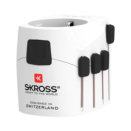 SKROSS Pro 3-Pole World Travel Adapter - hospitality