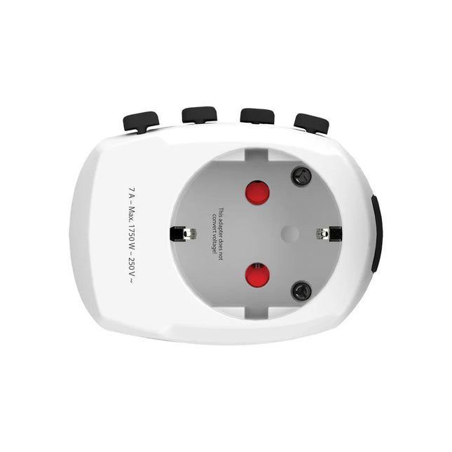 SKROSS Pro 3-Pole World Travel Adapter - hospitality