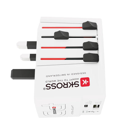 SKROSS World Travel Adapter MUV 65W PD with USB C Cable - hospitality