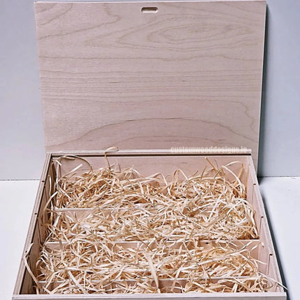 Sliding Lid 1 Bottle Box - Natural x - hospitality