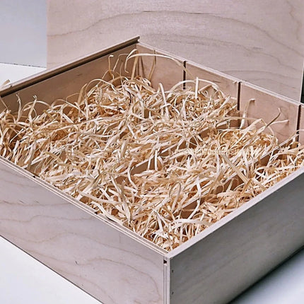 Sliding Lid 1 Bottle Box - Natural x - hospitality