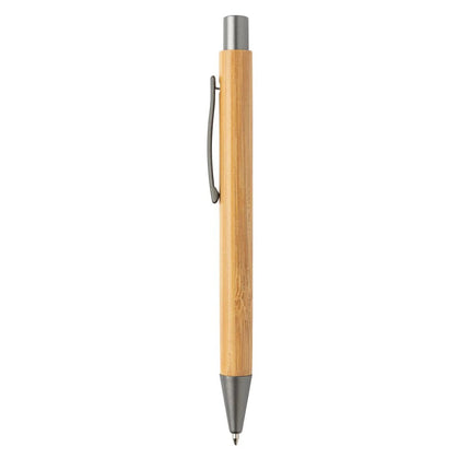 Slim design bamboo pen - hospitality