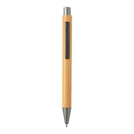 Slim design bamboo pen - hospitality