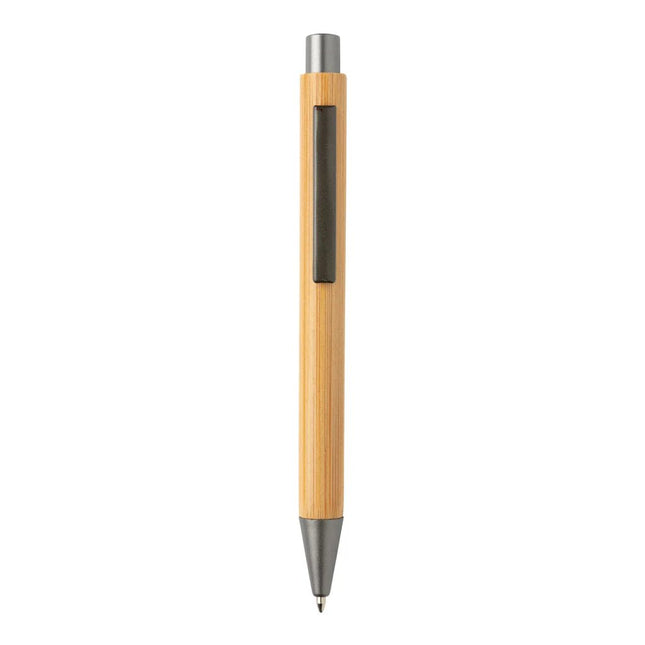 Slim design bamboo pen - hospitality