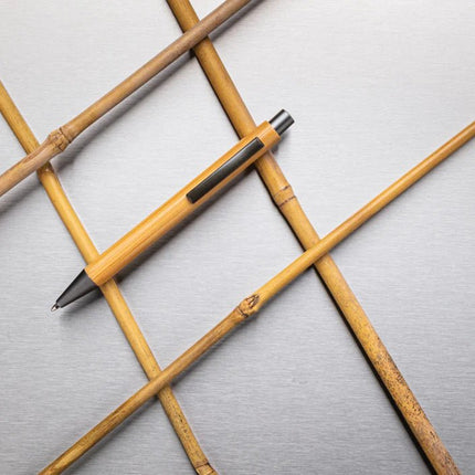 Slim design bamboo pen - hospitality