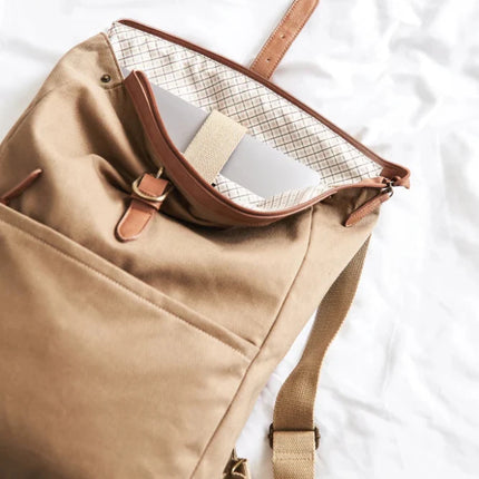Sloan Collection Rucksack in RCS Recycled Polyester with Padded Laptop Pocket and Tablet Sleeve - hospitality