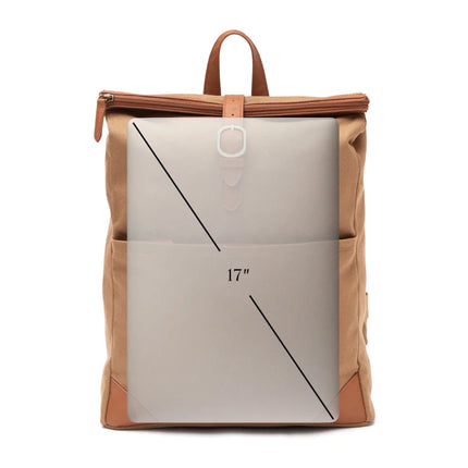Sloan Collection Rucksack in RCS Recycled Polyester with Padded Laptop Pocket and Tablet Sleeve - hospitality