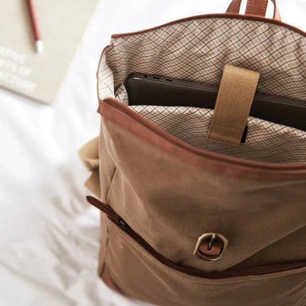 Sloan Collection Rucksack in RCS Recycled Polyester with Padded Laptop Pocket and Tablet Sleeve - hospitality