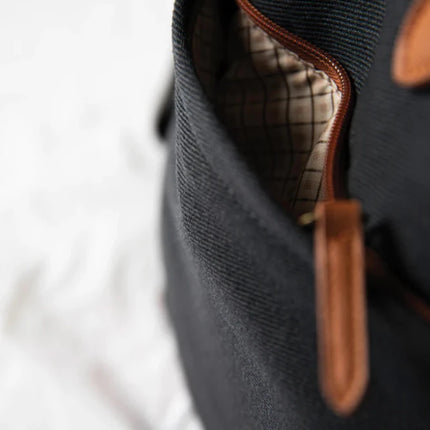 Sloan Collection Rucksack in RCS Recycled Polyester with Padded Laptop Pocket and Tablet Sleeve - hospitality