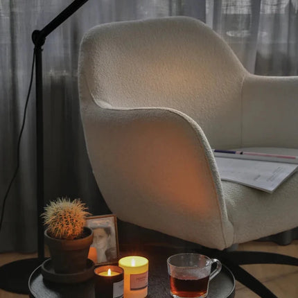 Small scented candle in - hospitality