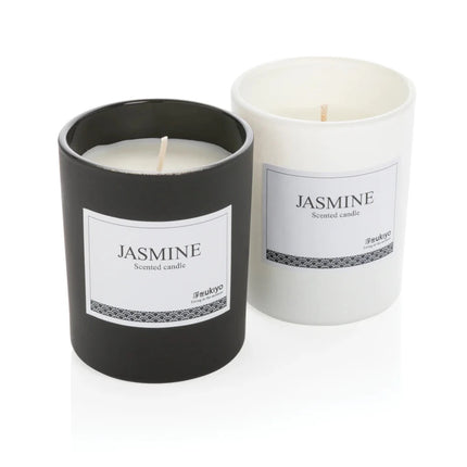 Small scented candle in - hospitality