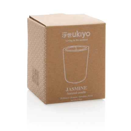 Small scented candle in - hospitality