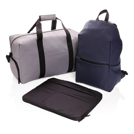 Smooth PU 15.6"laptop backpack - hospitality
