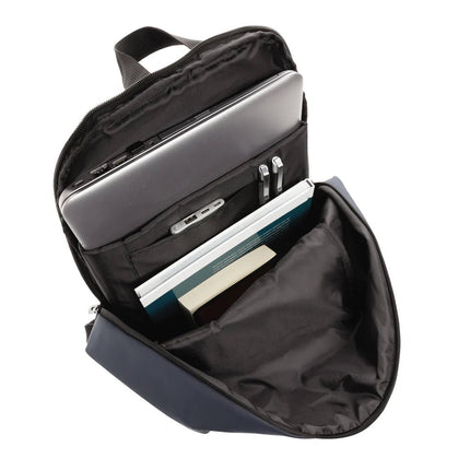 Smooth PU 15.6"laptop backpack - hospitality