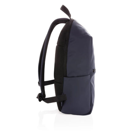Smooth PU 15.6"laptop backpack - hospitality
