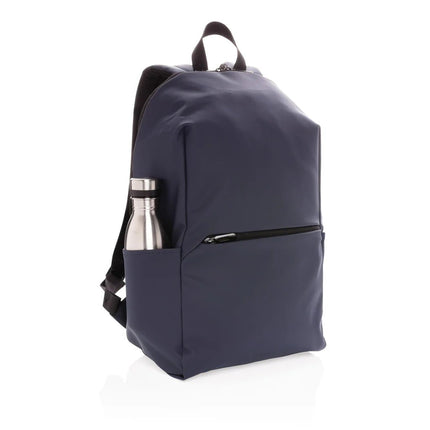 Smooth PU 15.6"laptop backpack - hospitality