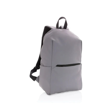 Smooth PU 15.6"laptop backpack - hospitality