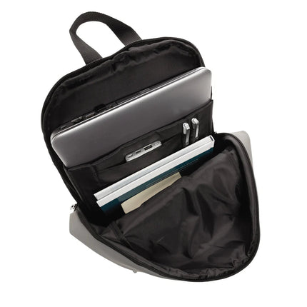 Smooth PU 15.6"laptop backpack - hospitality