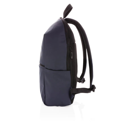 Smooth PU 15.6"laptop backpack - hospitality