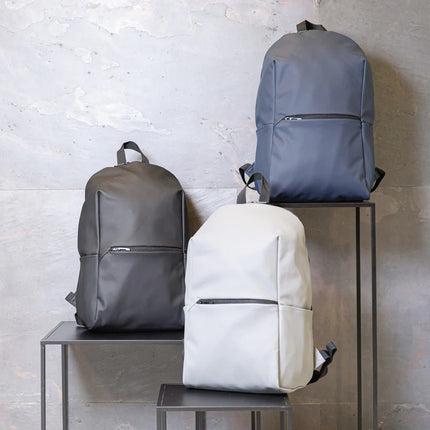 Smooth PU 15.6"laptop backpack - hospitality