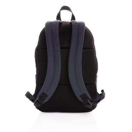 Smooth PU 15.6"laptop backpack - hospitality