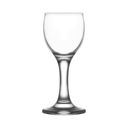 Sofia Vodka Glass 55ml Capacity Stemmed Glass - Elegant Classic Barware for Vodka and Liqueurs - hospitality