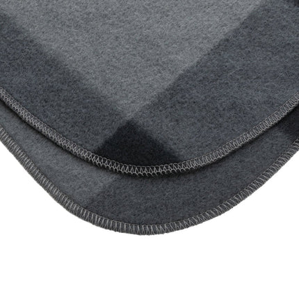 Soft plaid fleece blanket - hospitality