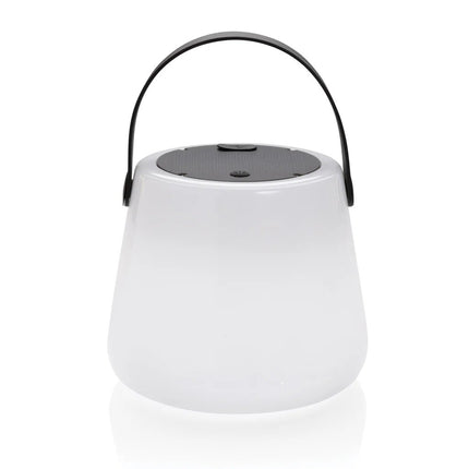 SolarGlow RCS recycled ABS USB-rechargeable outdoor light - hospitality