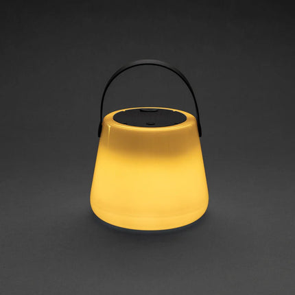 SolarGlow RCS recycled ABS USB-rechargeable outdoor light - hospitality