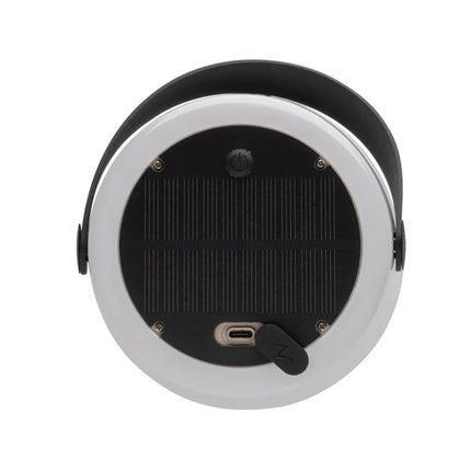 SolarGlow RCS recycled ABS USB-rechargeable outdoor light - hospitality