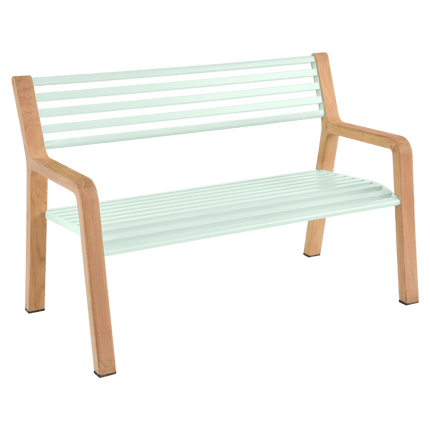 Somerset Teak & Aluminium Garden Bench - CWDH