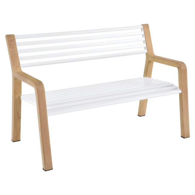 Somerset Teak & Aluminium Garden Bench - CWDH